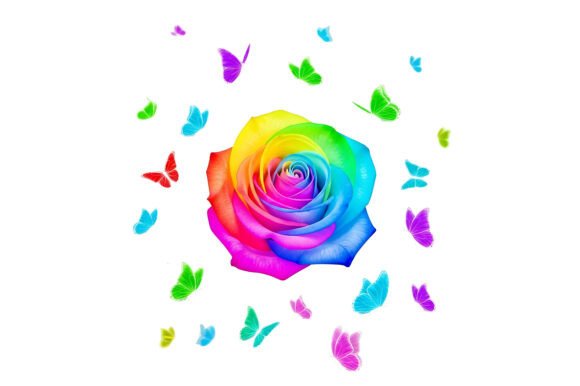 Download Colorful Butterfly Artwork - Premium Resources